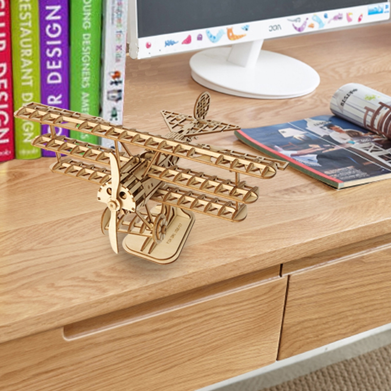 Robotime Airplane 3D Wooden Puzzle