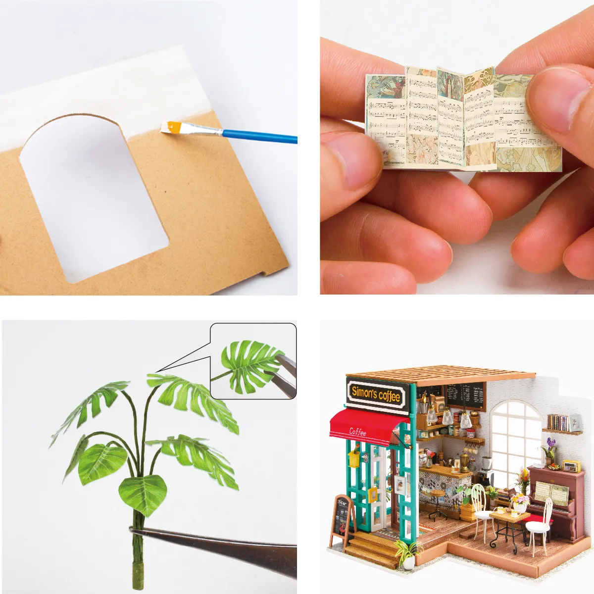 Simon’s Coffee DIY Miniature Dollhouse