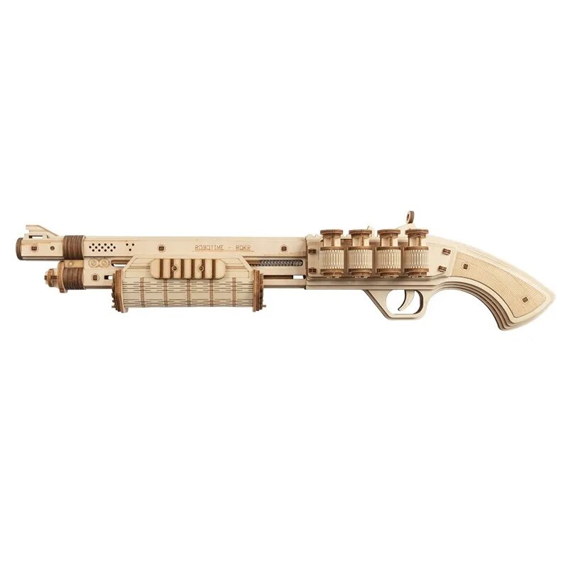 3D Wooden Puzzle Guard Shotgun Terminator M870