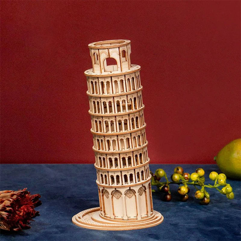 Famous Megastructures 3D Wooden Puzzle