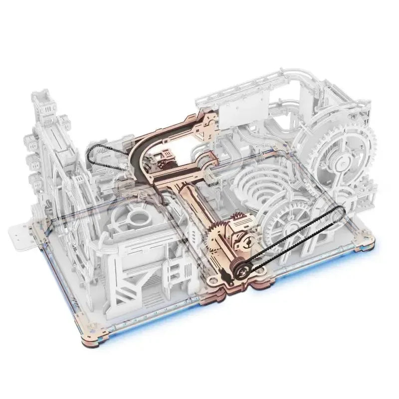 Marble Spaceport - DIY Mechanical Model Kit