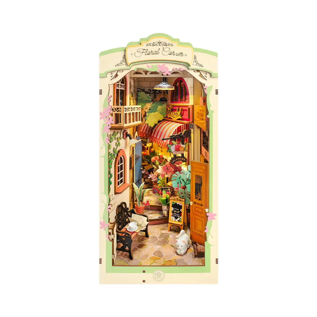Floral Corner DIY Book Nook Kit