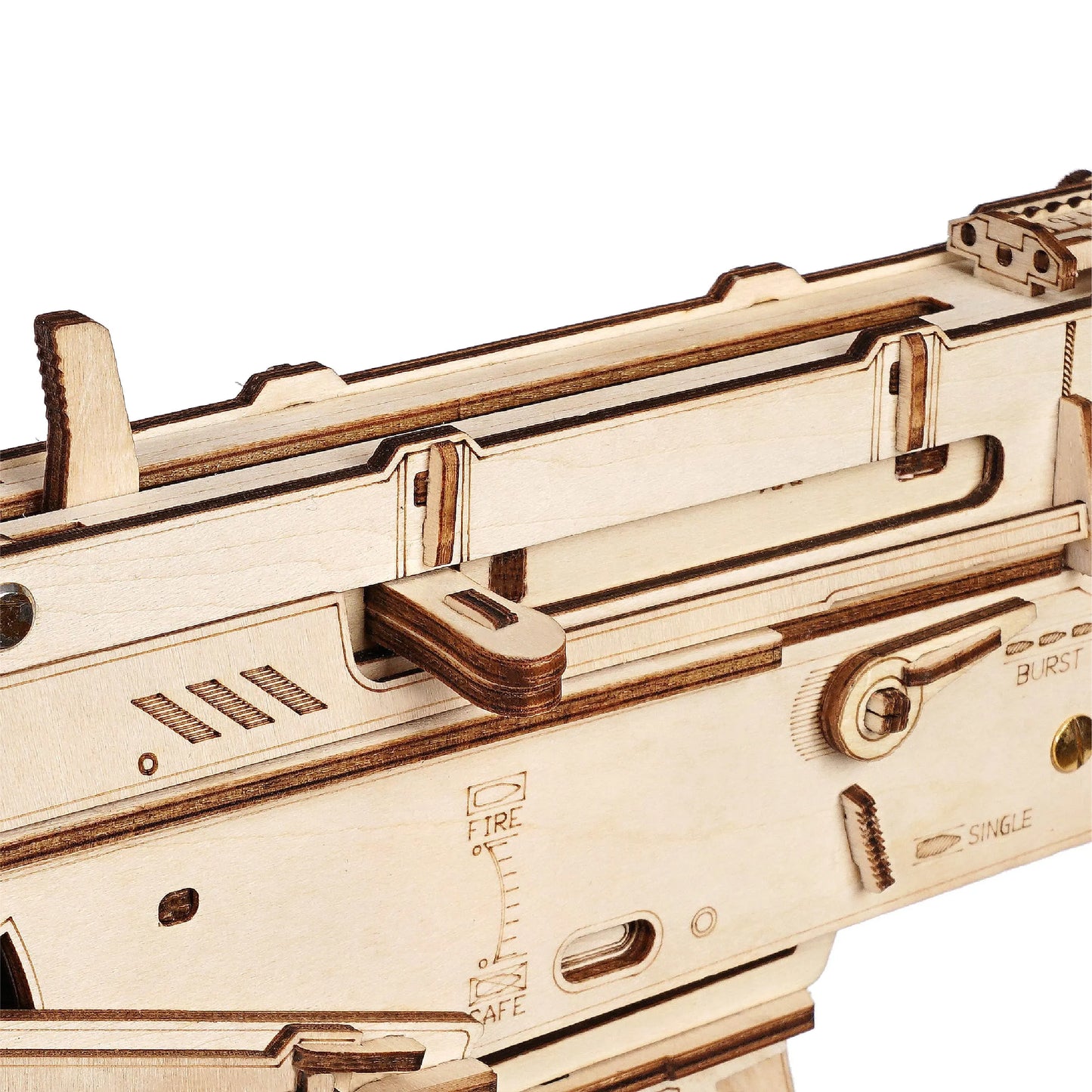 3D Wooden Puzzle Gun Automatic Rifle AK47 DIY