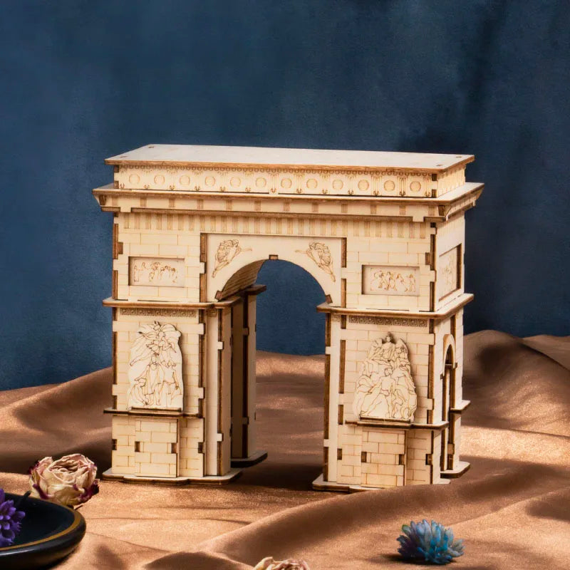 Famous Megastructures 3D Wooden Puzzle