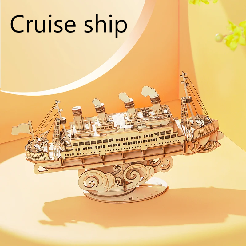 3D Wooden Puzzle Boat - A DIY Masterpiece for Ship Model Lovers"
