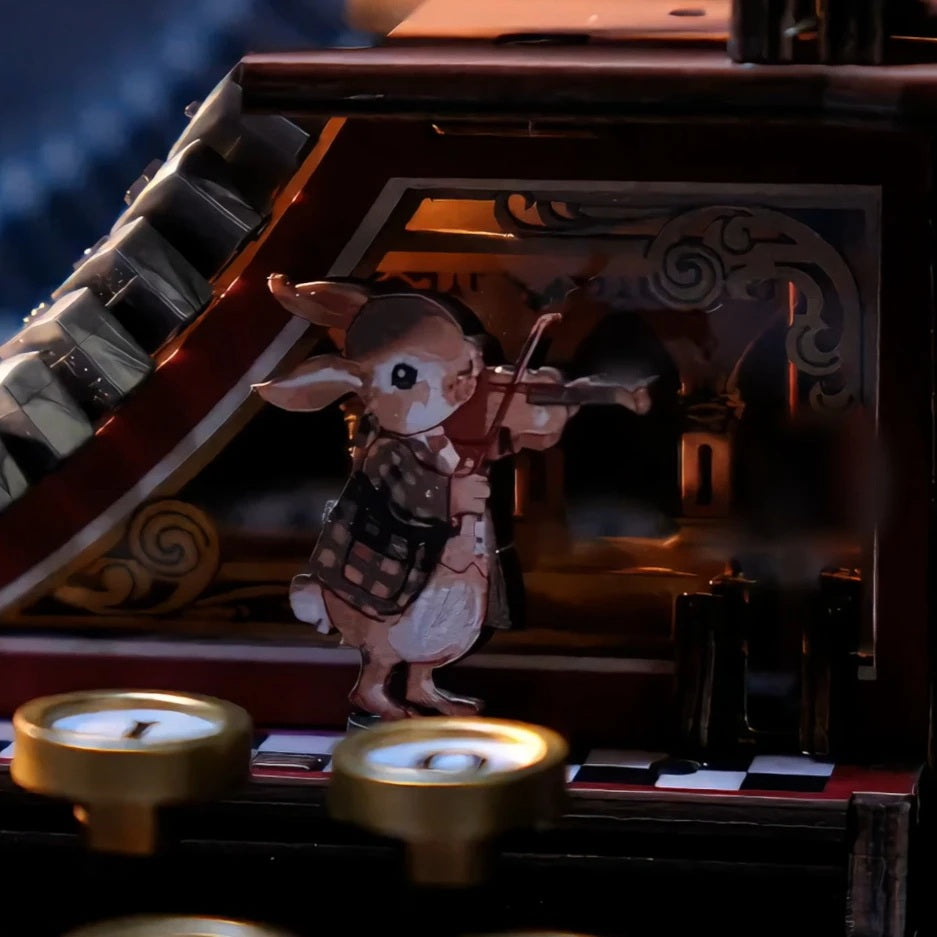 ROKR Magic Typewriter 3D Wooden Puzzle: Fairy-Tale Edition