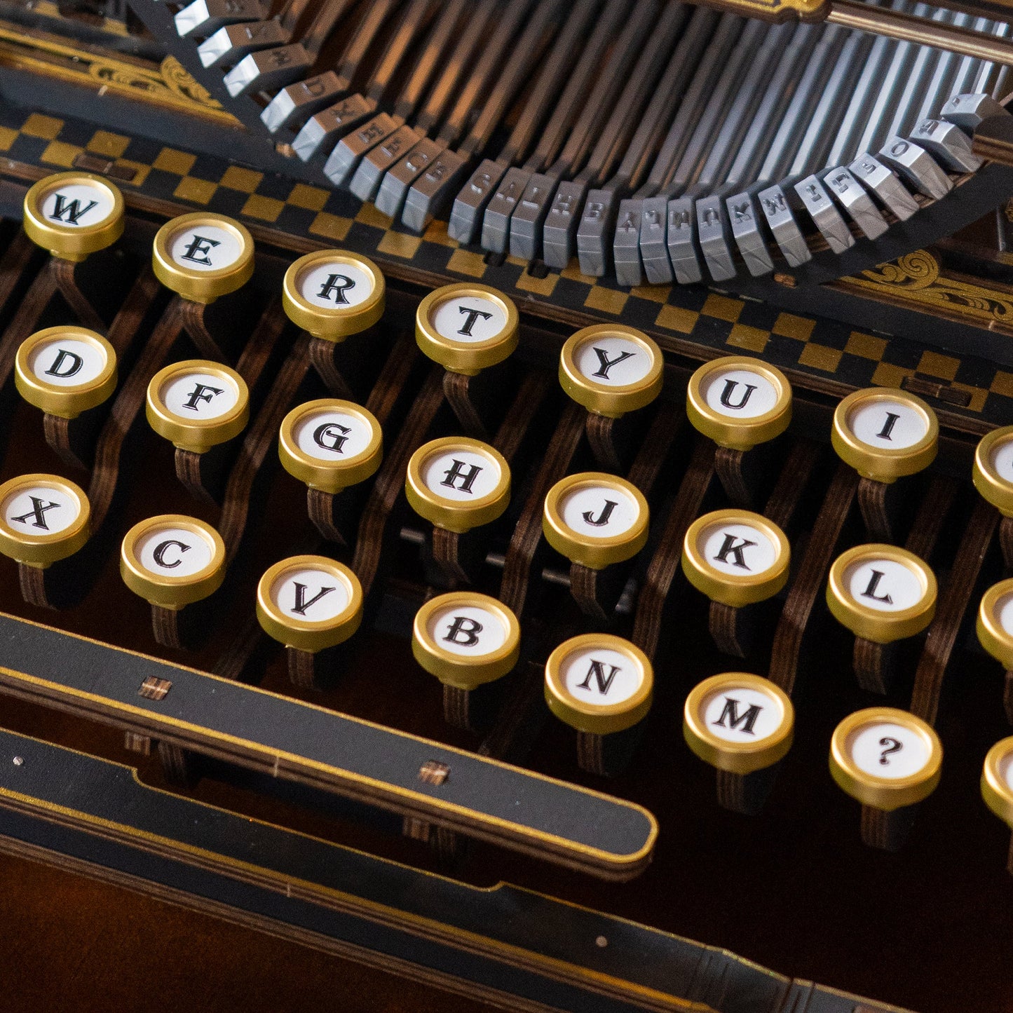 ROKR Magic Typewriter 3D Wooden Puzzle: Fairy-Tale Edition