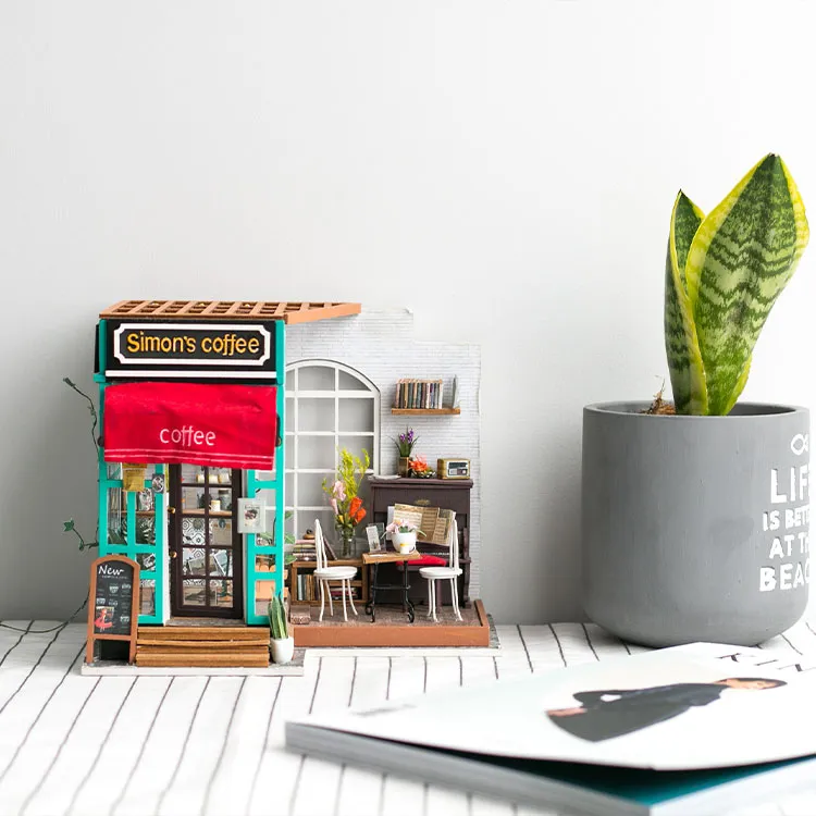Simon’s Coffee  DIY Miniature Dollhouse