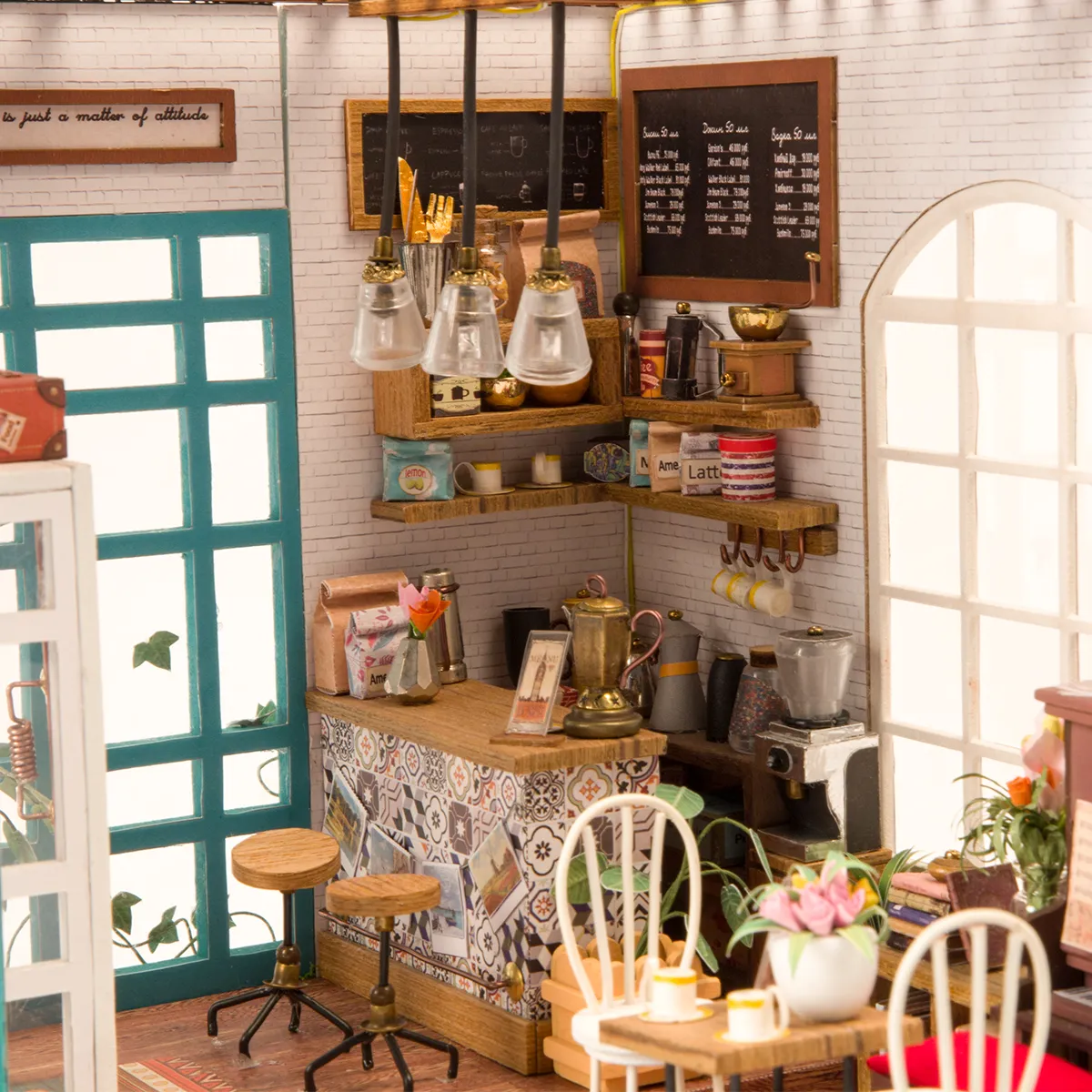 Simon’s Coffee  DIY Miniature Dollhouse