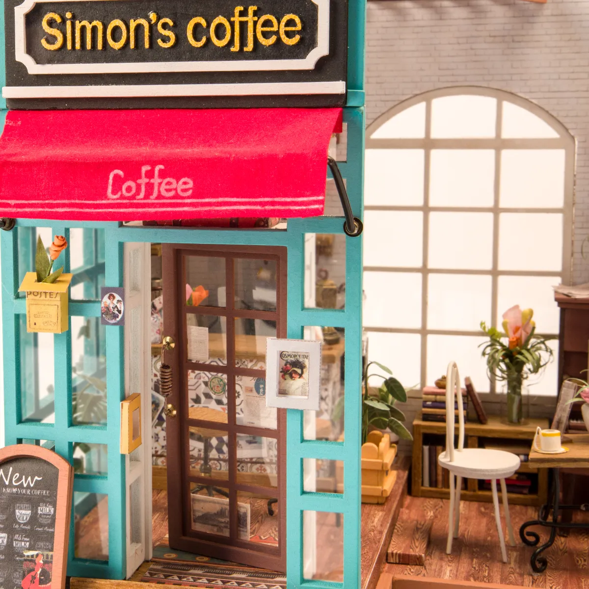 Simon’s Coffee  DIY Miniature Dollhouse