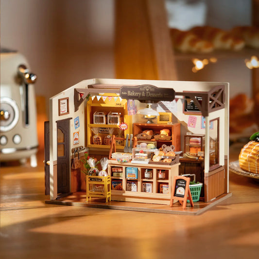 Baking House Delight DIY 3D Wooden Puzzle Kit