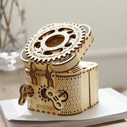 Wooden Wonder: Create a Functional Treasure Box with this DIY Puzzle