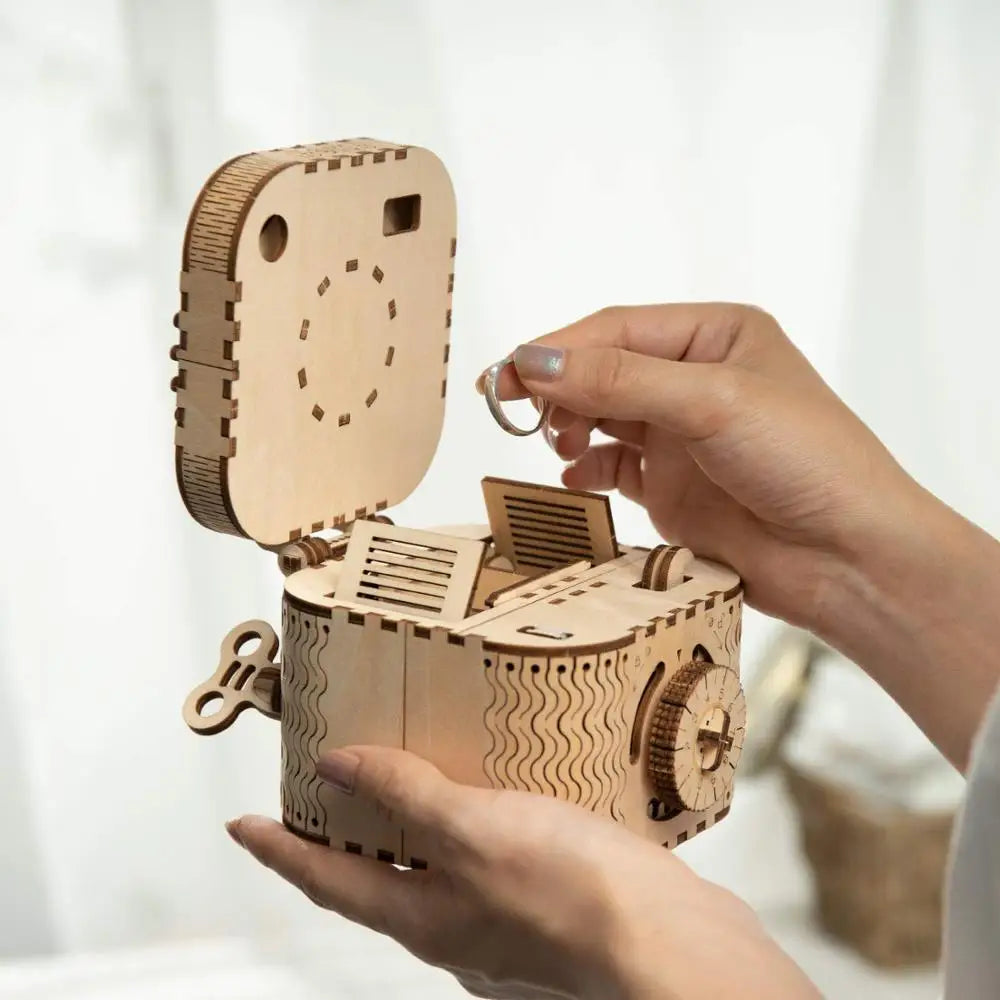 Wooden Wonder: Create a Functional Treasure Box with this DIY Puzzle