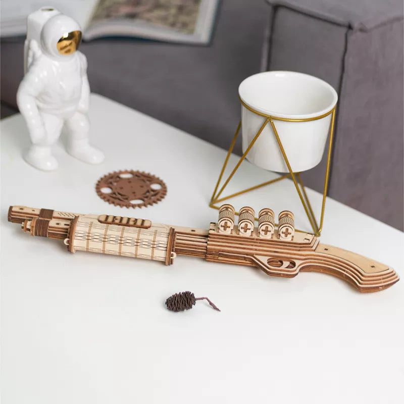 3D Wooden Puzzle Guard Shotgun Terminator M870