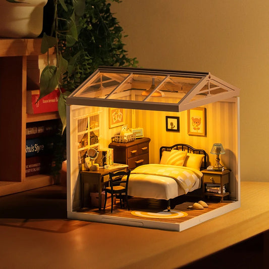 Robotime Rolife DIY Miniature Building Block Kit – Sweet Dream Bedroom