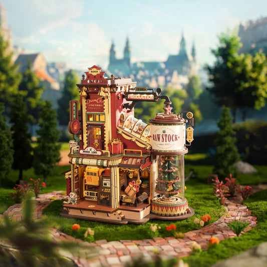 Dream Gift Factory – 3D Wooden Puzzle with Lights & Music