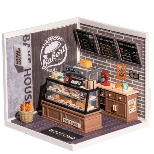 Creator Plastic Building Blocks DIY Miniature House