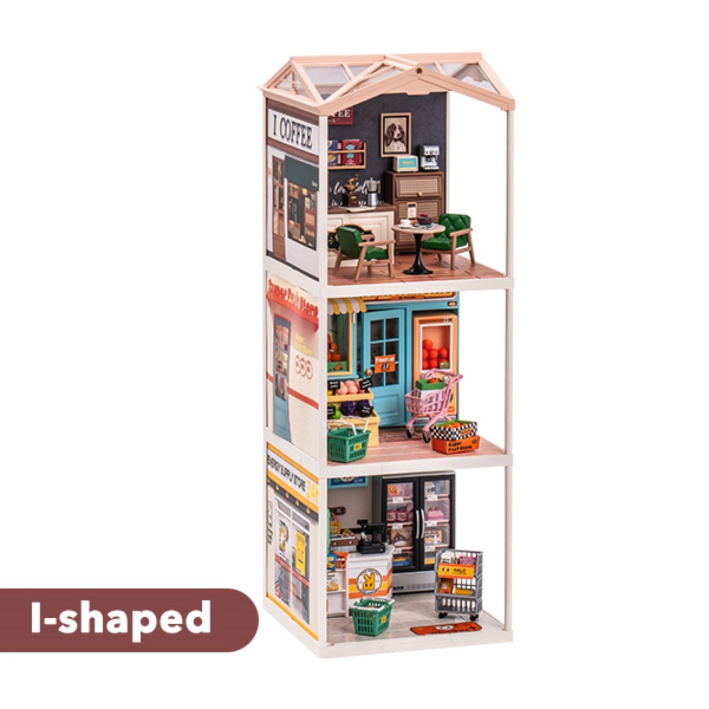 Creator Plastic Building Blocks DIY Miniature House