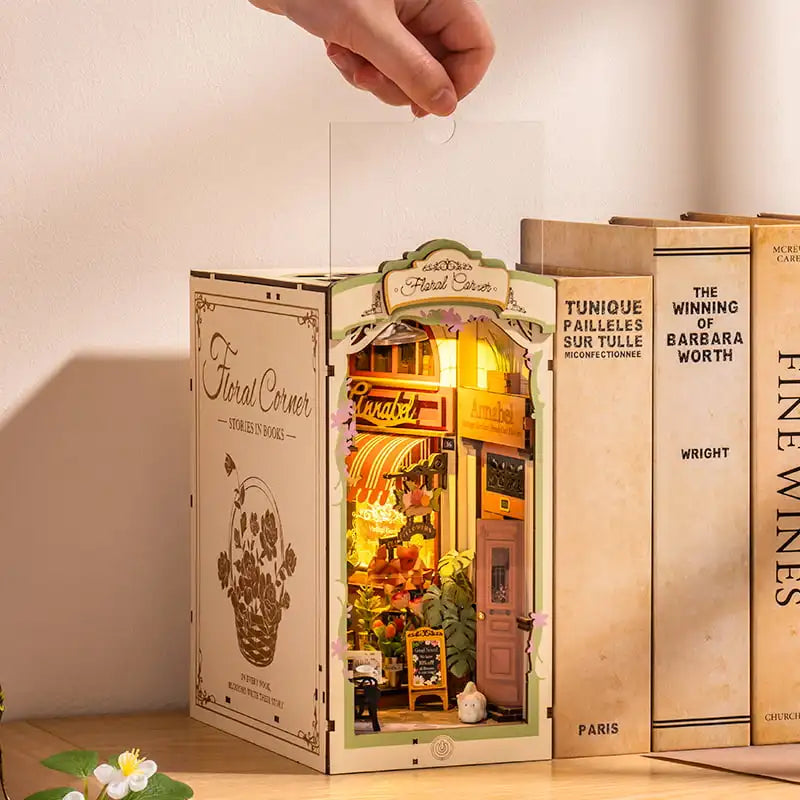 Floral Corner DIY Book Nook Kit