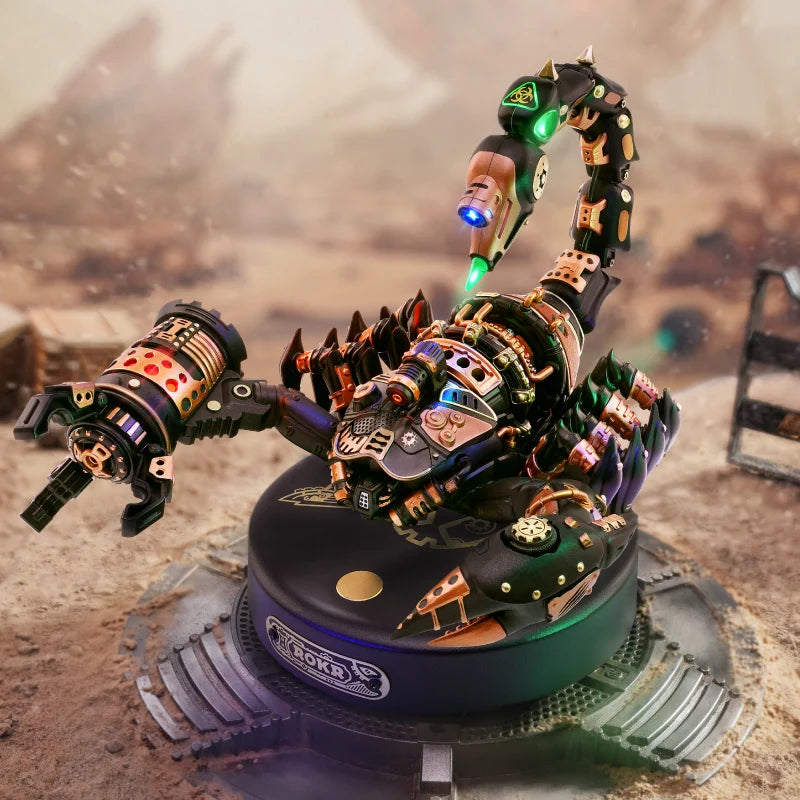 Rokr Scorpion 3D DIY Puzzle with Motor and Light Fun Interactive Model