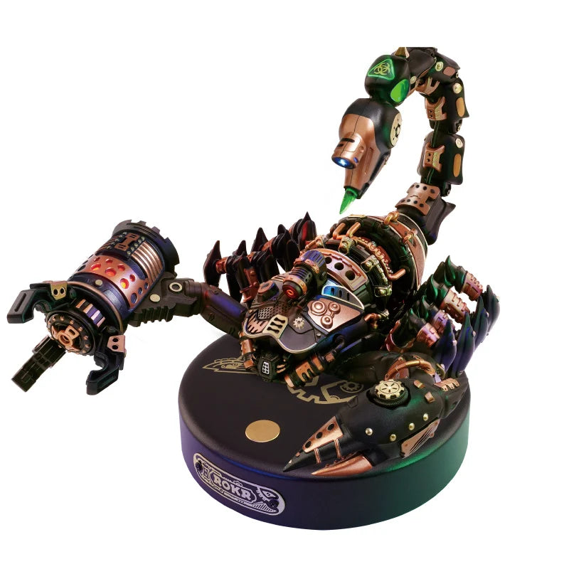 Rokr Scorpion 3D DIY Puzzle with Motor and Light Fun Interactive Model