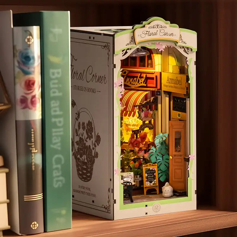Floral Corner DIY Book Nook Kit