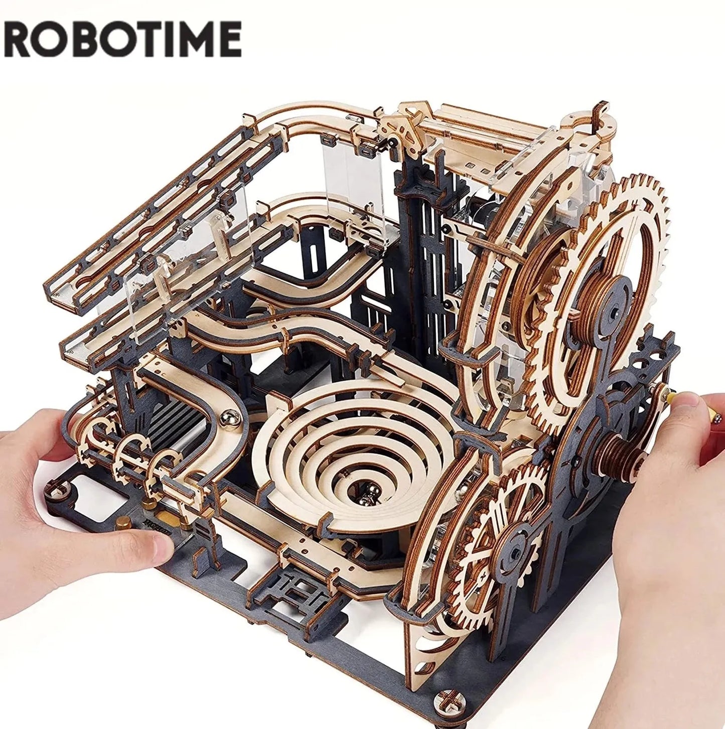 Marble Night City 3D Wooden Puzzle DIY