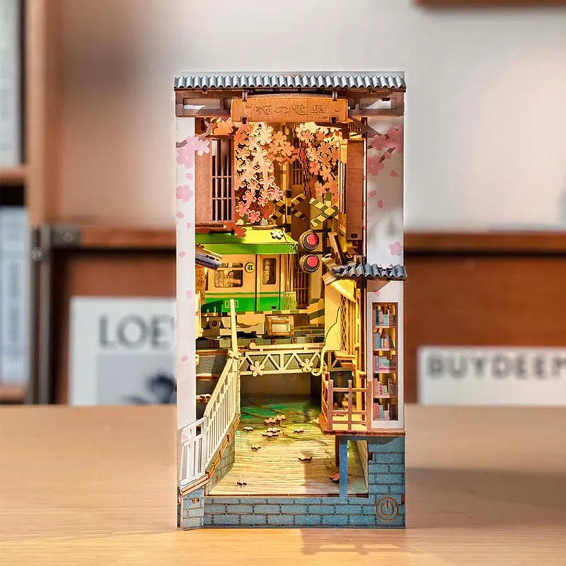 Book Nooks Series Stories in Books  DIY Wooden Miniature House Furniture