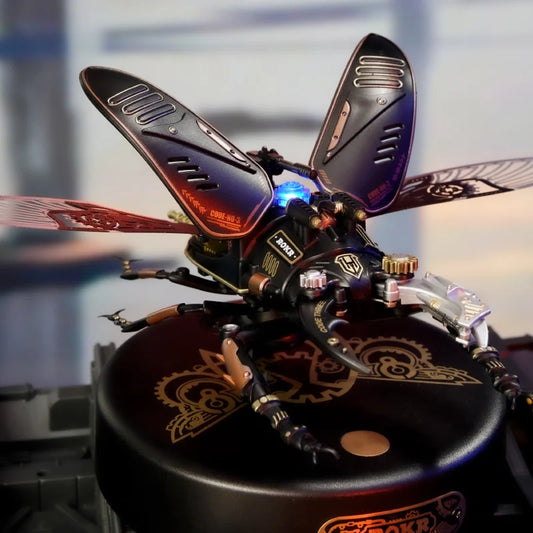 Storm Beetle Rokr 3D konstruktor LED-tuledega Steampunk disain