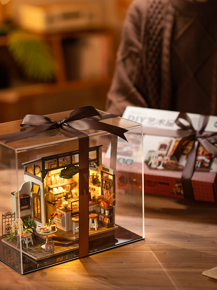 Café Miniature House DIY Kit