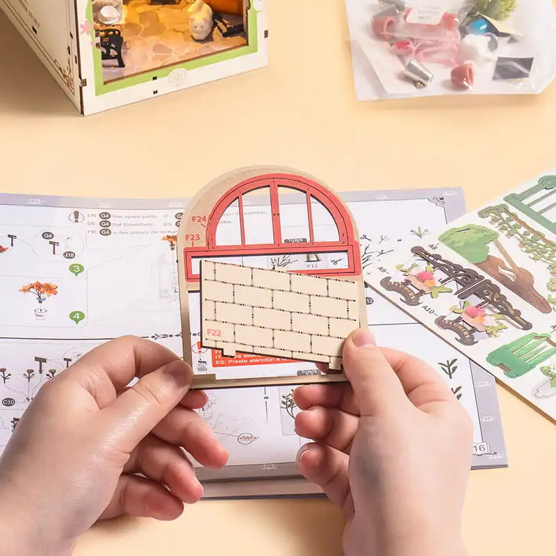Floral Corner DIY Book Nook Kit