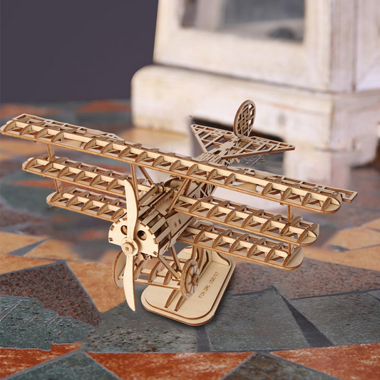 Robotime Airplane 3D Wooden Puzzle
