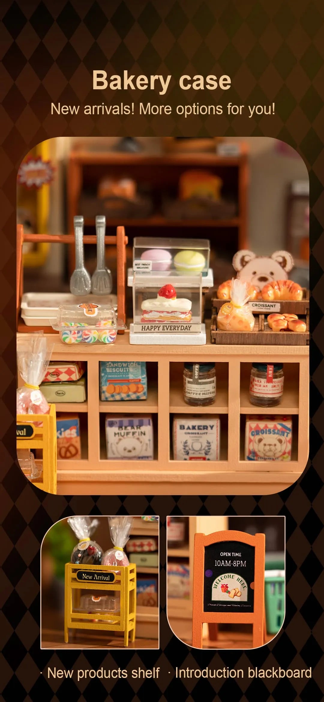 Baking House Delight DIY 3D Wooden Puzzle Kit