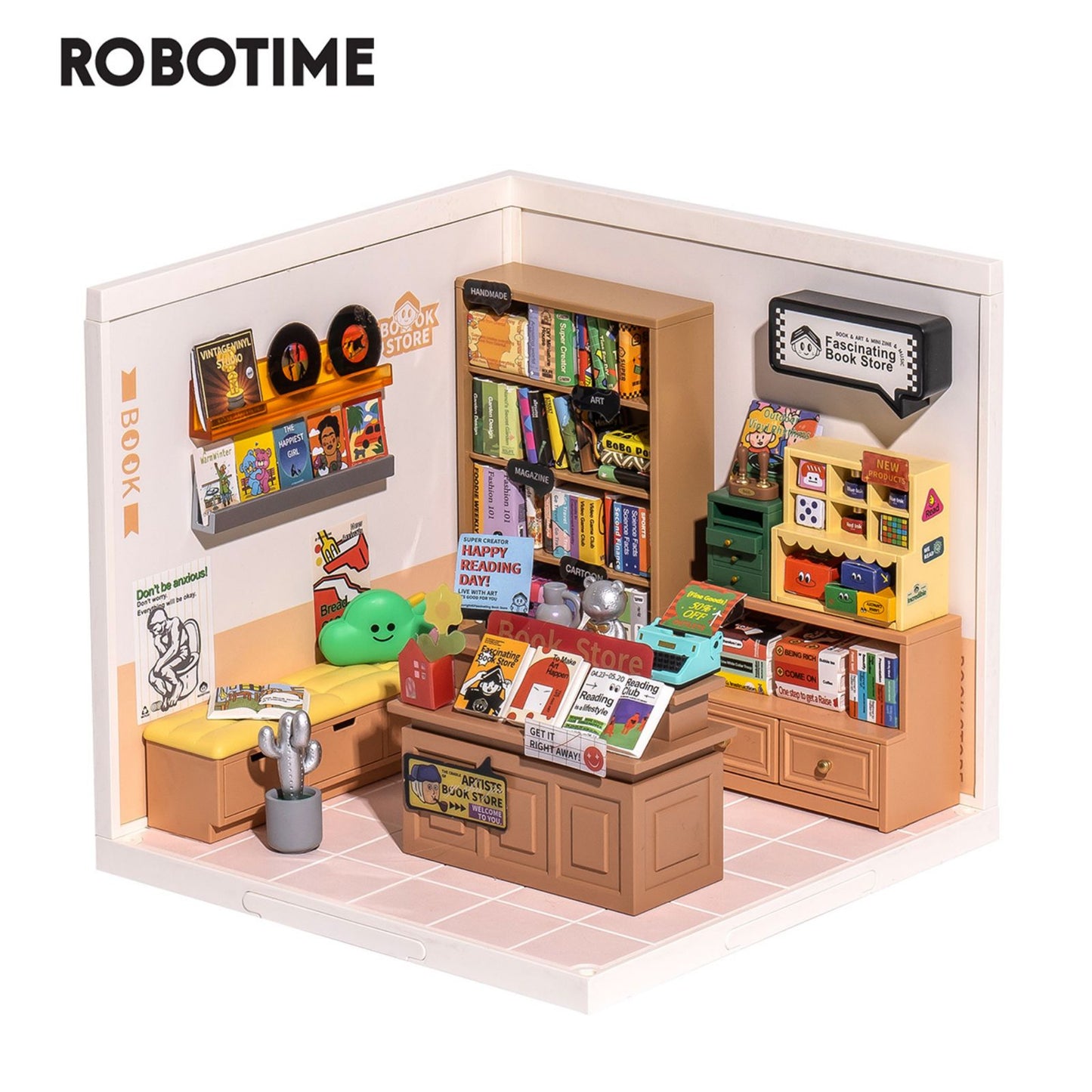 Creator Plastic Building Blocks DIY Miniature House